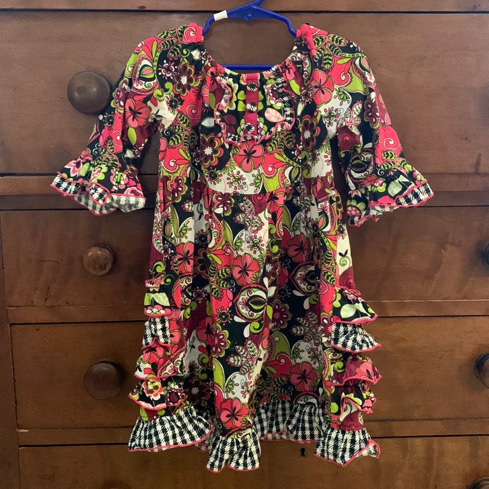 Sage & Lilly ruffle dress Size 4